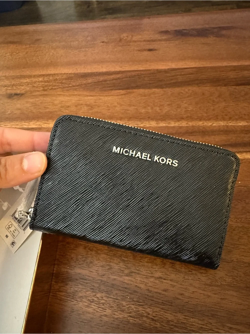 Michael Kors Jet Set Leather Card Case